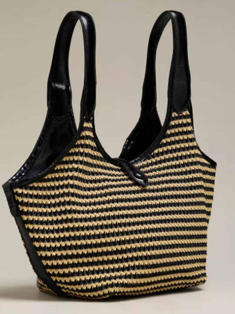 Melie Bianco Bondi Raffia Hobo Bag - Sold out online - Brand New